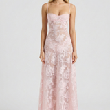 Vestido Maxi de Encaje – Vestido Elegante y Romántico para Mujeres