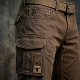 Fran - Pantalones Cargo marrones duraderos