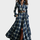 Evelyn - Vestido Camisero Clásico Elegante