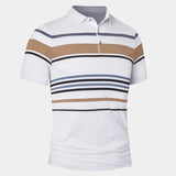 Kasper™ | Polo a rayas del atardecer