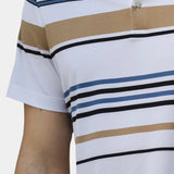 Kasper™ | Polo a rayas del atardecer