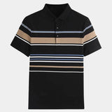 Kasper™ | Polo a rayas del atardecer