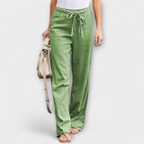 Célia - Pantalones de lino de verano