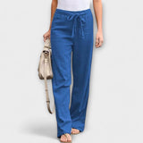 Célia - Pantalones de lino de verano