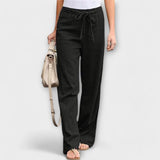 Loreen - Pantalones de lino de verano