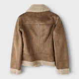 Katarina - Chaqueta de Ante Aviatoria