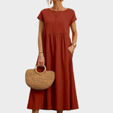 Andrea — Vestido midi en un estilo elegante y atemporal