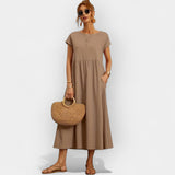 Vestidos de Algodón Lekkie con Bolsillos