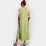 Vestidos de Algodón Lekkie con Bolsillos