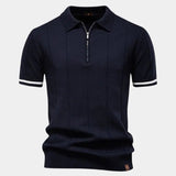 Mikkel™ | Polo de Cremallera Real