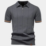 Mikkel™ | Polo de Cremallera Real