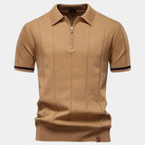 Mikkel™ | Polo de Cremallera Real