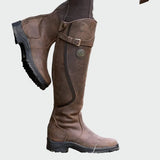 Botas de cuero ortopédicas premium