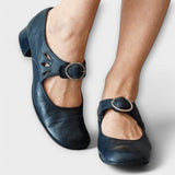 Paulina - Zapatillas de cuero únicas y cómodas