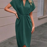 Kaye | Elegante Vestido Midi Envoltura