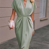 Kaye | Elegante Vestido Midi Envoltura