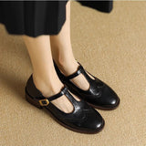 Emma - Zapatos Clásicos de Mujer con Correa