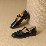 Emma - Zapatos Clásicos de Mujer con Correa