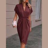 Kaye | Elegante Vestido Midi Envoltura