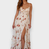 Sónia | Vestido midi con estampado floral