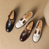 Emma - Zapatos Clásicos de Mujer con Correa