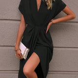 Kaye | Elegante Vestido Midi Envoltura