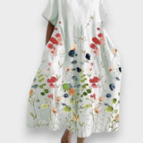 LILIANA | Vestido de verano con libertad de movimiento y estilo floral para días cálidos
