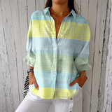 Marie | Blusa femenina elegante y ligera en colores pastel