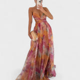 Madeline | Vestido Largo Floral que Aporta Elegancia Sin Esfuerzo