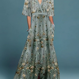 Romi - Elegante vestido maxi floral