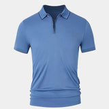 Rasmus™ | Polo Régis con cremallera cuadrada