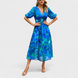 Clara – Elegante Vestido Midi Floral