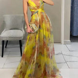 Madeline | Vestido largo floral para una elegancia despreocupada