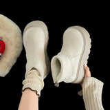 Benedita | Botas elegantes con plataforma para días fríos