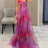 Madeline | Vestido Largo Floral que Aporta Elegancia Sin Esfuerzo