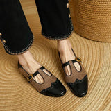 Chloé - Zapatos de Cuero Vintage con Hebilla