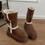 Danna | Botas de invierno modernas y cómodas con plataforma