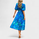 Clara – Elegante Vestido Midi Floral