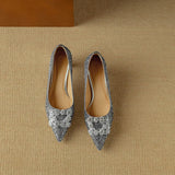Gloria - Zapatos con Brillantes