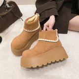 Benedita | Botas elegantes con plataforma para días fríos