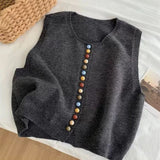 Maribele | Suéter con botones de colores