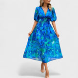Clara – Elegante Vestido Midi Floral