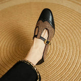Chloé - Zapatos de Cuero Vintage con Hebilla