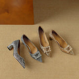 Gloria - Zapatos con Brillantes