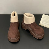 Jazmin | Modelo de botas con plataforma gruesa y diseño minimalista para un invierno elegante