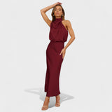 Alba - Vestido de Satén Elegante