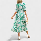 Clara – Elegante Vestido Midi Floral