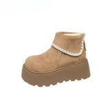 Benedita | Botas elegantes con plataforma para días fríos