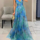 Madeline | Vestido Largo Floral que Aporta Elegancia Sin Esfuerzo