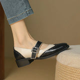 Mia - Zapatos de cuero Mary Janes